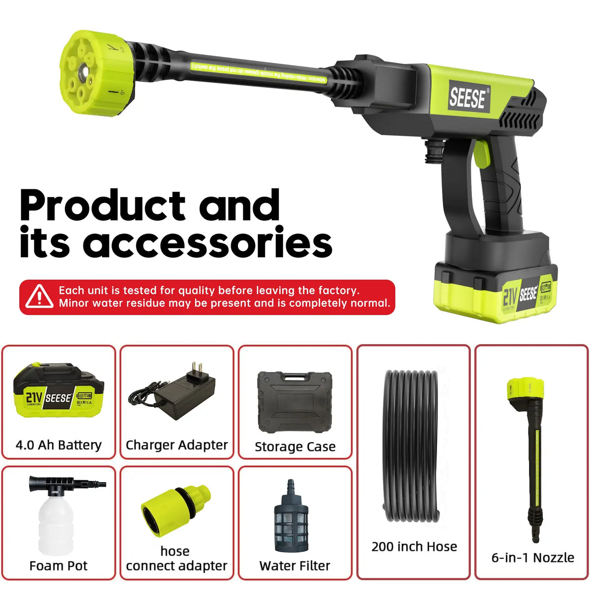 Cordless Pressure Washer for Home - Image 2
